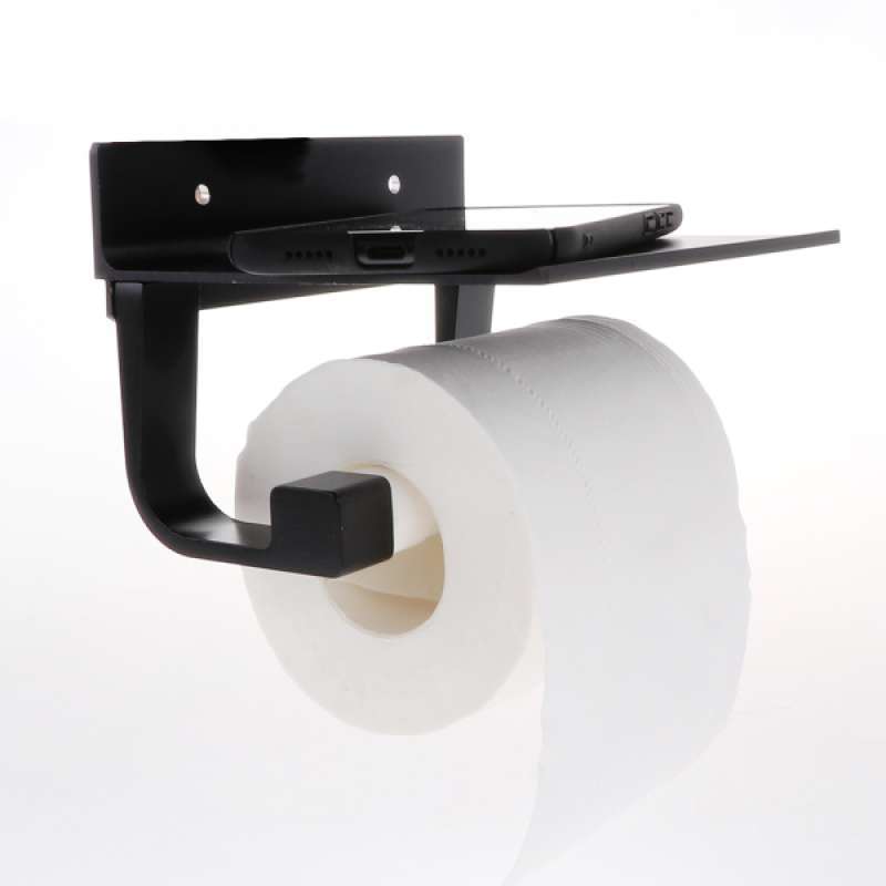 Jual Bathroom Toilet Paper Holder With Shelf Rack Tissue Roller Phone Storage Online Maret 2021 Blibli 10 best toilet paper holder reviews: bathroom toilet paper holder with shelf rack tissue roller phone storage