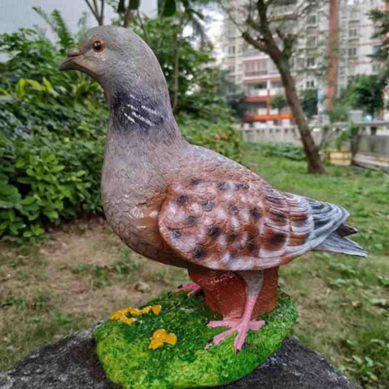 Jual Garden Decor Resin Pigeon Crafts Figurine Park Yard Lawn Outdoor Decorations Online Januari 2021 Blibli