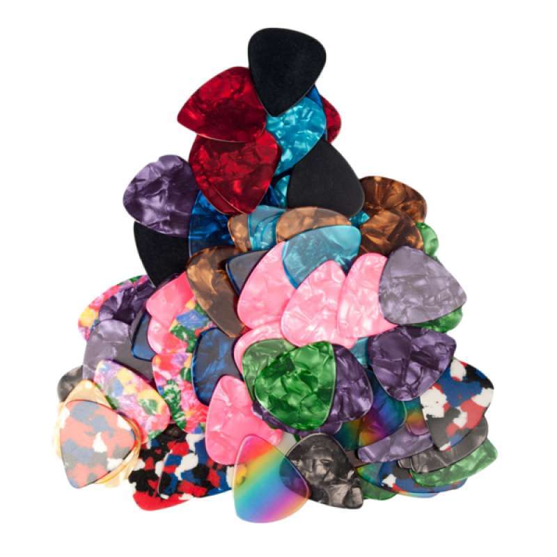 Assorted Acoustic Guitar Picks - Jual 500pcs Lot Mix Celluloid Acoustic Guitar Picks Guitar Parts Assorted Color Online November 2020 Blibli Com