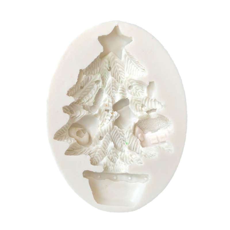 Jual Silicone Diy Christmas Tree Fondant Cake Sugarcraft Mold Candy Cupcake Mould Online November 2020 Blibli Com
