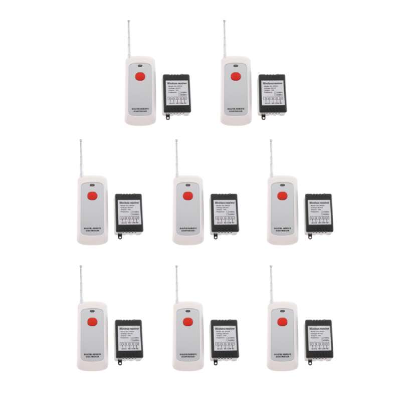 1000m 2pcs Wireless Remote Control DC 12V 10A Relay Receiver ON/OFF Switch 