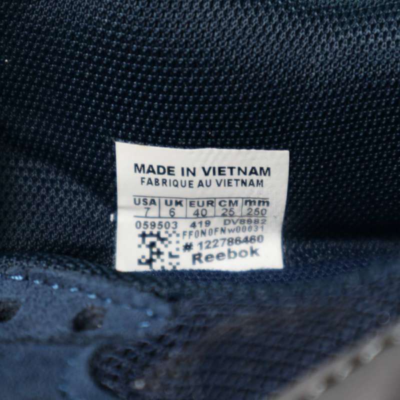 Reebok barcode clearance