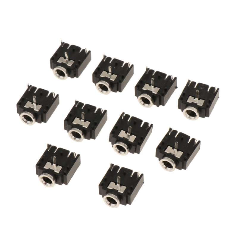 Jual 10x 3 Pin Stereo Socket Audio Connector 3 5mm Female Interface Dual Channels Online Desember 2020 Blibli
