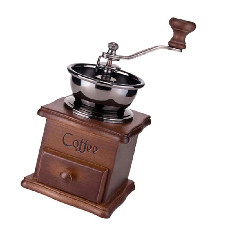 Jual Manual Coffee Bean Spice Nuts Grinder Hand Mill Ceramic Core Antique Style Online Januari 2021 Blibli