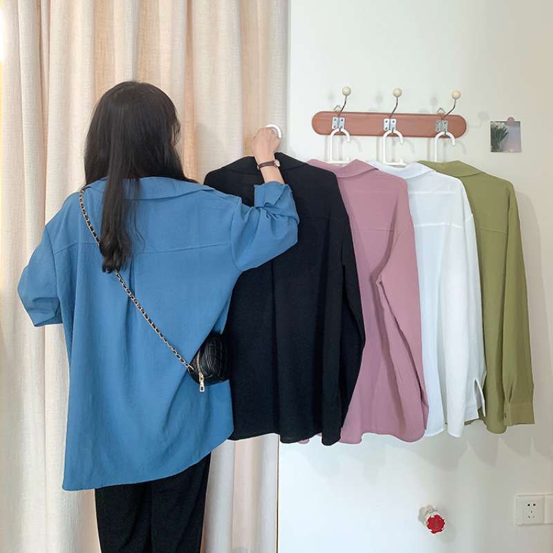 Jual IELGY Korean style loose shirt 
