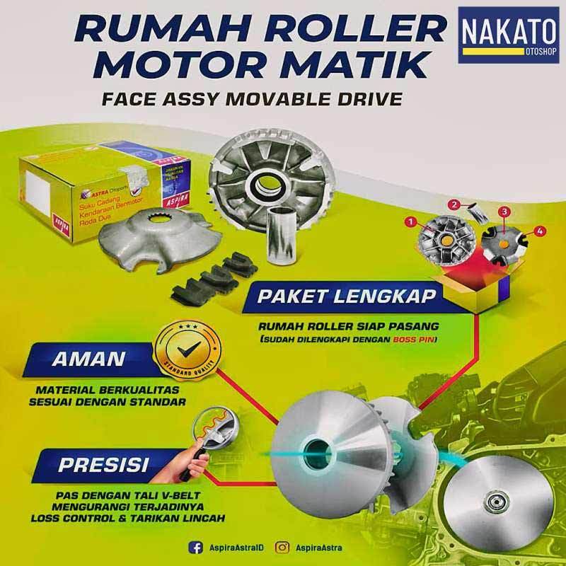 Jual Aspira Paket Rumah Roller Vario 110 Beat Fi Pop Sporty Spacy Scoopy Online November 2020 Blibli Com