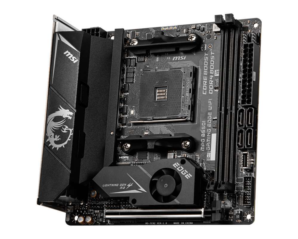 Jual Msi Motherboard Mpg B550i Gaming Edge Wifi Online Desember 2020 Blibli