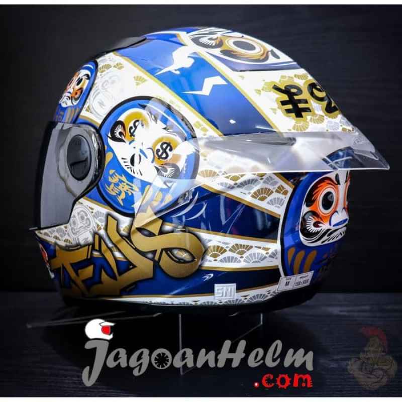 Jual Zeus Helm Zs811 Al35 Daruma Glossy Wht Blue Iridium Spoiler Xl White Blue Di Seller Jagoan Helm Official Store Kota Bekasi Jawa Barat Blibli Jual Zeus Helm Zs811 Al35 Daruma Glossy Wht Blue Iridium Spoiler Xl White Blue Di Seller Jagoan Helm Official Store Kota Bekasi Jawa Barat Blibli