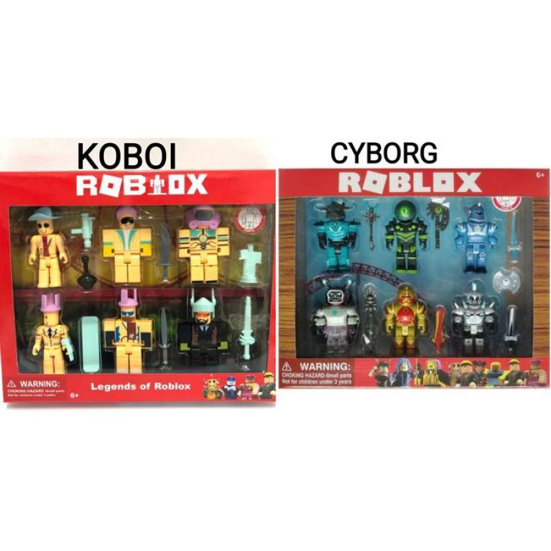 Jual Kado Mainan Anak Roblox Set Isi 6 Pcs Mainan Anak Minecraft Roblox Online November 2020 Blibli Com - jual mainan roblox