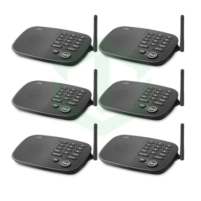 Jual Hosmart Hy810 Wireless Intercom Original 10 Channel 6 Station Online September 2020 Blibli Com