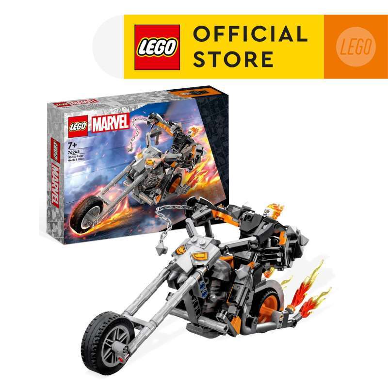 lego marvel superheroes ghost rider motorcycle