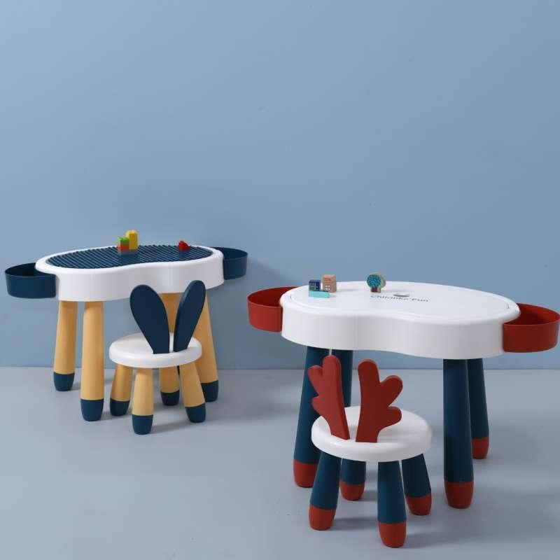 Jual Pre Order Ivly Nature Multifunction 2 In 1 Table With Antler Chair Online September 2020 Blibli Com