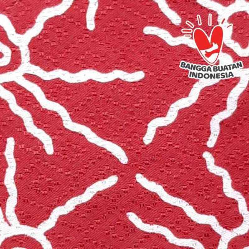 Jual Masker Kain Batik Embos Motif Abstrak Merah Online Oktober 2020 Blibli Com