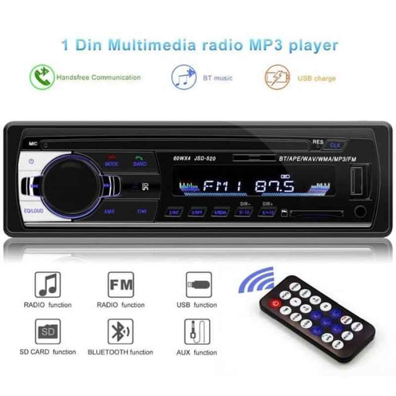 Jual Single Din Audio Tape Mobil LCD 