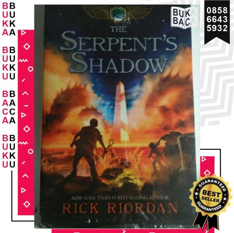 Jual Bukabaca The Serpents Shadow Rick Riordan Buku Novel Fantasi Asli Original Import Buku Novel Resensi Original Fiksi Fresh Literasi Story Romantis Fa Murah Mei 2021 Blibli