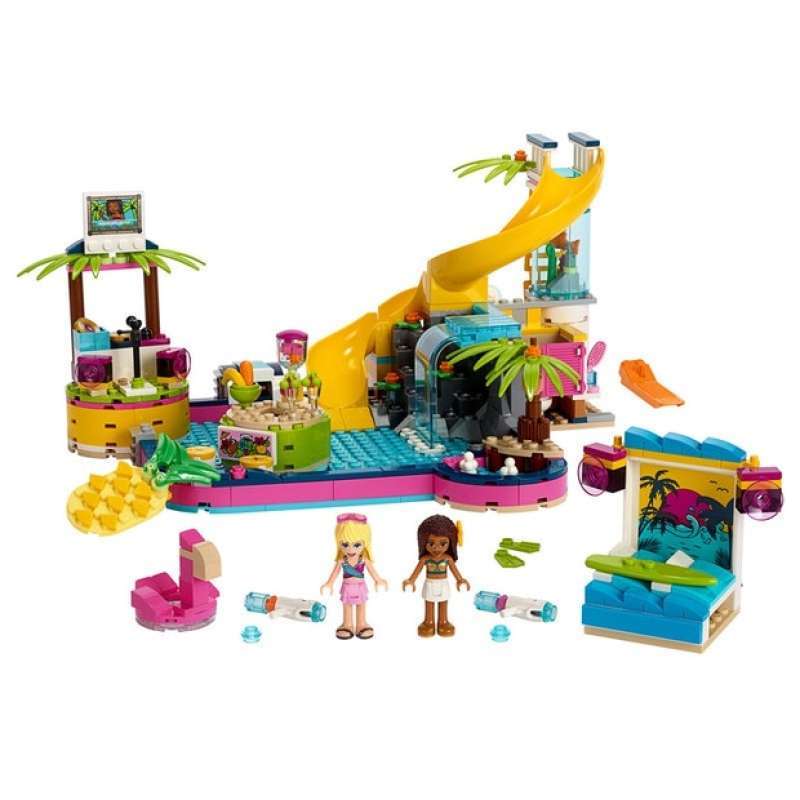 Jual Lego Friends 41374 Andrea S Pool Party Online Desember 2020 Blibli