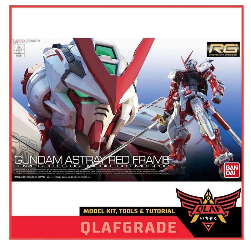 Jual Gundam Rg Astray Red Frame Bandai Ori Online April 2021 Blibli