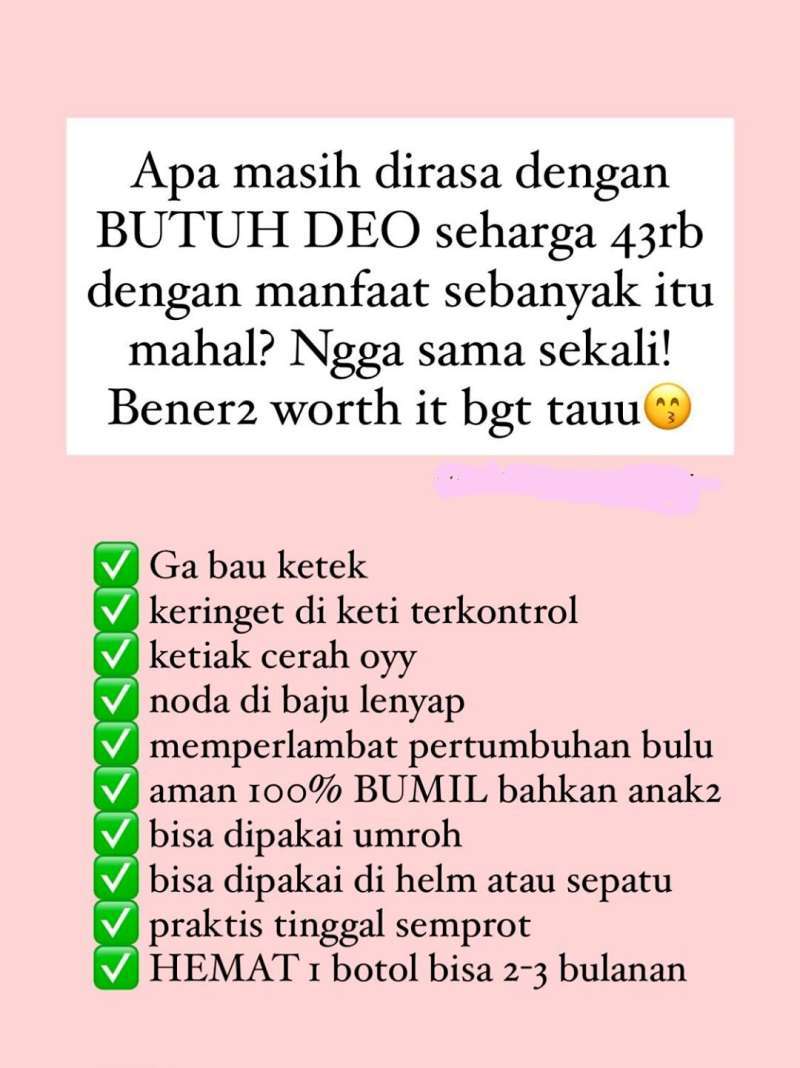 Jual Deodorant Organik Memutihkan Dan Mencerahkan Ketiak Tahan 24 Jam Menghilangkan Bau Kaki Helm Sepatu Online November 2020 Blibli Com