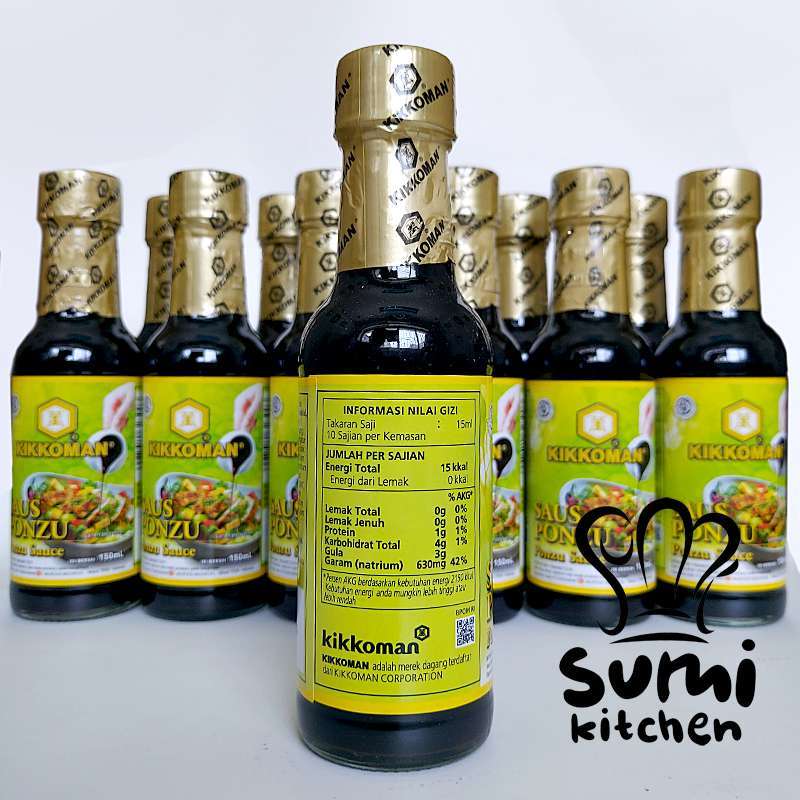 KIKKOMAN PONZU SAUCE - SAUS PONZU 150ml