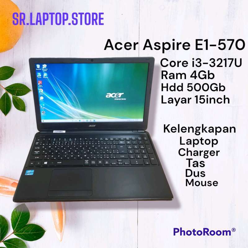Promo Laptop Acer Aspire E1-570 Intel Core I3 -3217u Ram4gb