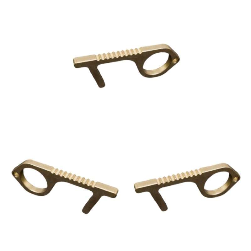Promo 3pcs Touch Free Door Opener Elevator Handle Key Tool Button Pusher Keychain Di Seller Homyl China Blibli