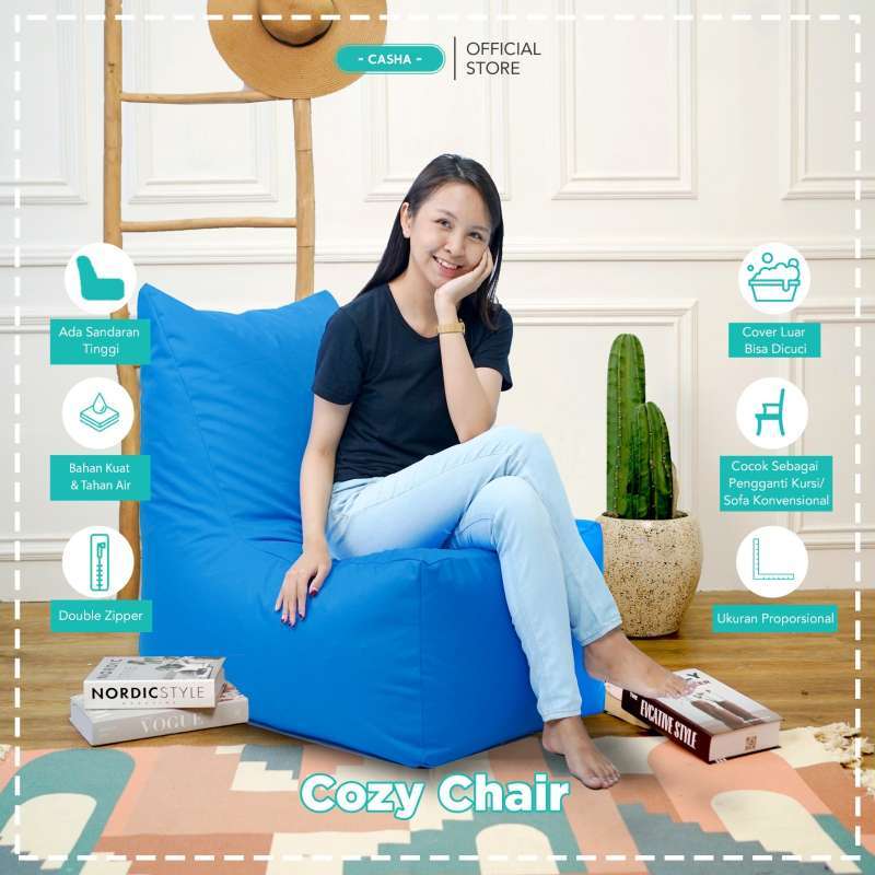 Couch Good Bean Bag Brands CASHA Restfull Chair Sofa Santai Size Besar