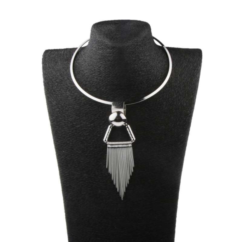 Promo Mirrored Collar Necklace Shiny 