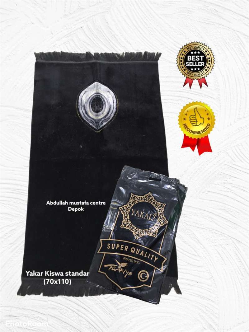 Jual Sajadah Exclusive Yakar Kiswa Pintu Kabah Hajar Aswad 70 X 110 Online Februari 2021 Blibli