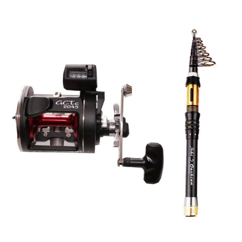 telescopic baitcaster rod