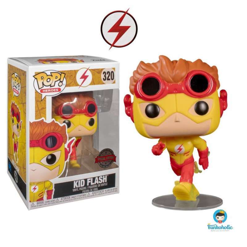 Funko POP! Heroes DC Comics Young Justice Kid Flash [Exclusive] #320