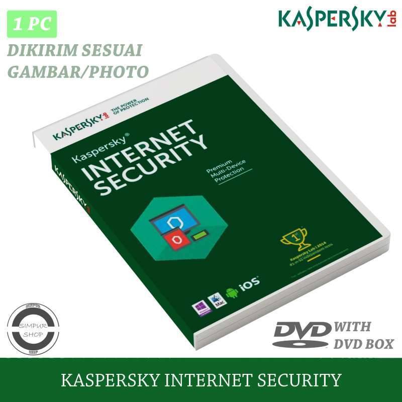 Jual Antivirus Kaspersky Internet Security 2021 1 Device 1 ...