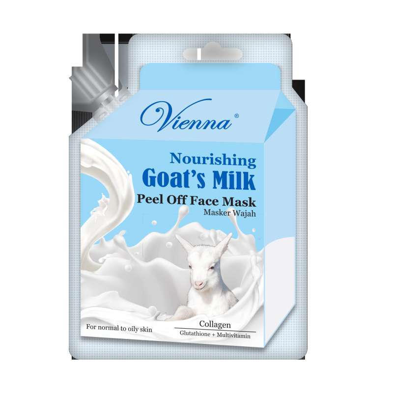 Jual Vienna Peel Off Face Mask Goat S Milk Sachet 30ml Online November 2020 Blibli