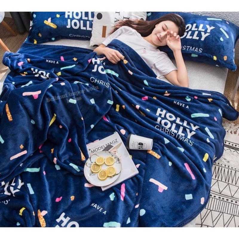 Jual Selimut Bulu Halus Ukuran King 180x200 Motif Dewasa Termurah Impor Terbaru Juli 2021 Blibli