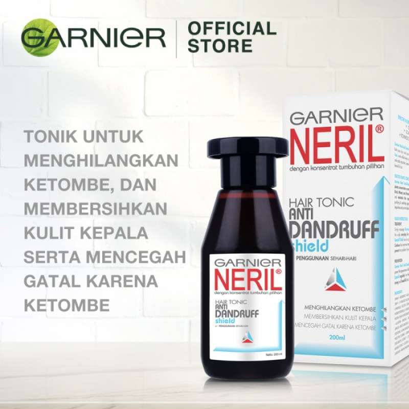 Promo Garnier Neril Hair Tonic Anti Dandruff - 200ml Diskon 20% di Seller  Sweet Pineapple Official Store - Pondok Jagung Timur, Kota Tangerang  Selatan | Blibli