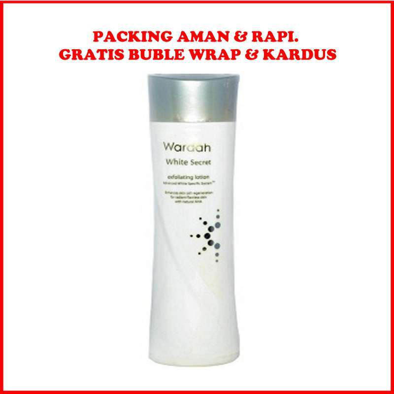 Wardah white cheap secret exfoliating lotion