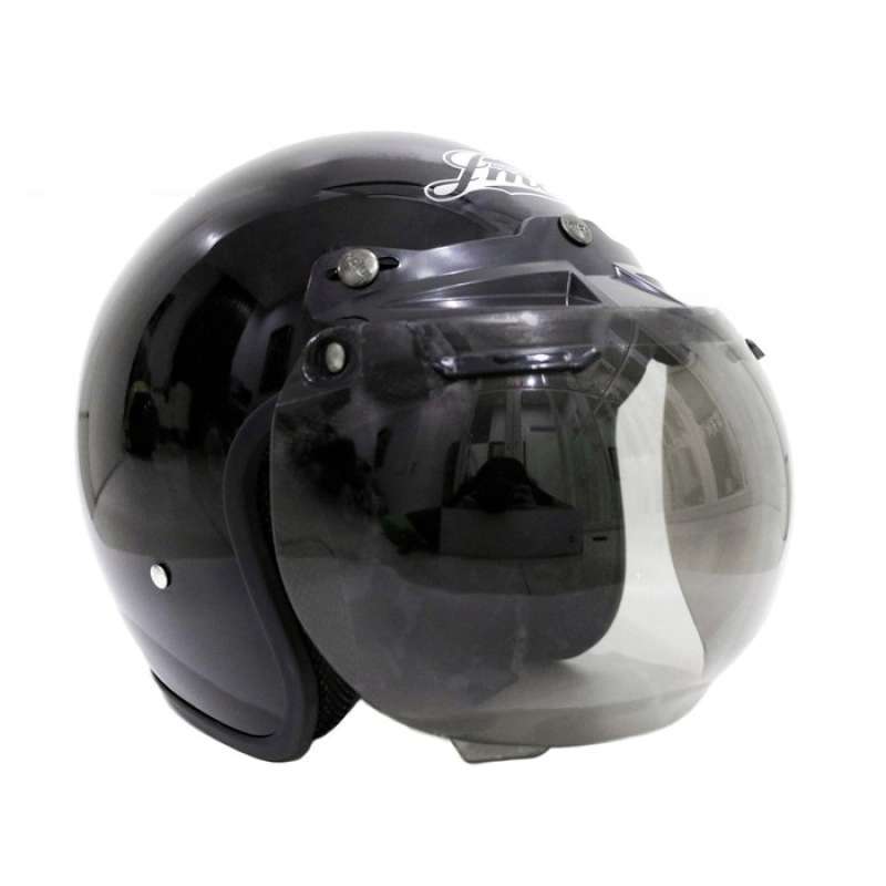 Jual Helm Bogo Retro Polos Sni Dan Kaca Datar Online Januari 2021 Blibli