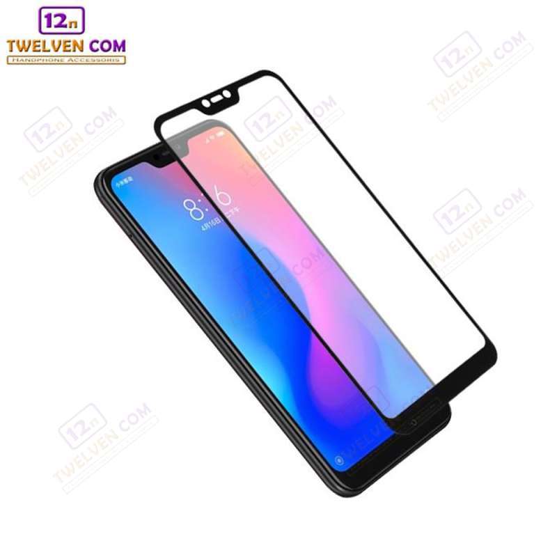 zenBlade 5D Full Cover Tempered Glass Mi A2 Lite (Redmi Pro) Hitam