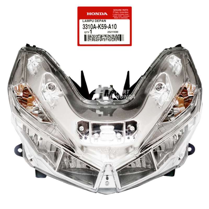 Jual Ahm 3310a K59 A10 Reflektor Lampu Depan Vario 125 150 Led Murah Mei 2021 Blibli