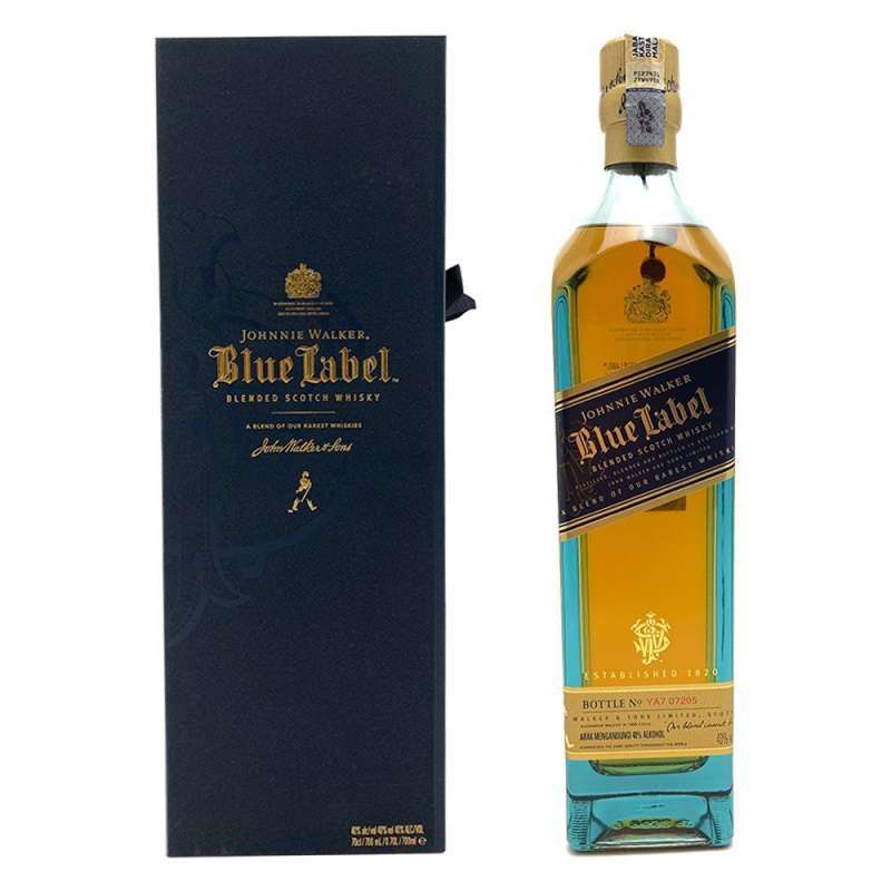 Johnnie walker blue label miniature