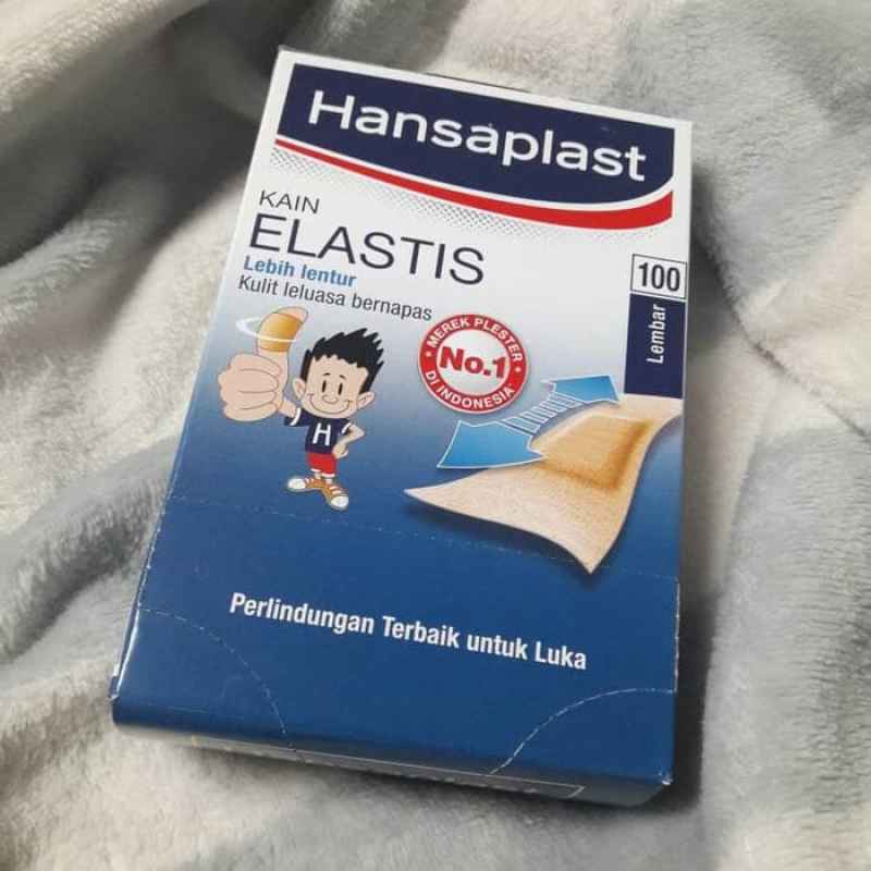 Jual Hansaplast Kain Elastis Hansaplast Plester 1box 100lembar Murah Mei 2021 Blibli