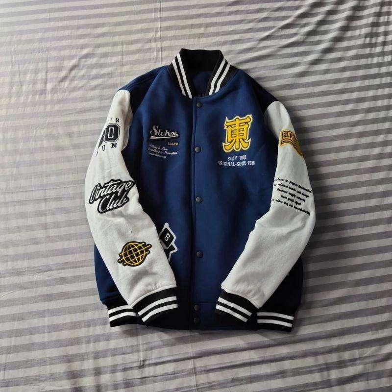 Jaket varsity deals