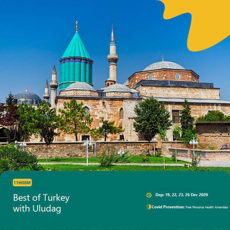 Jual Promo Akhir Tahun Paket Tour Turki Best Of Turkey With Uludag Bayu Buana Travel Services Star Mtaqr 11 Hari 8 Malam Online Februari 2021 Blibli