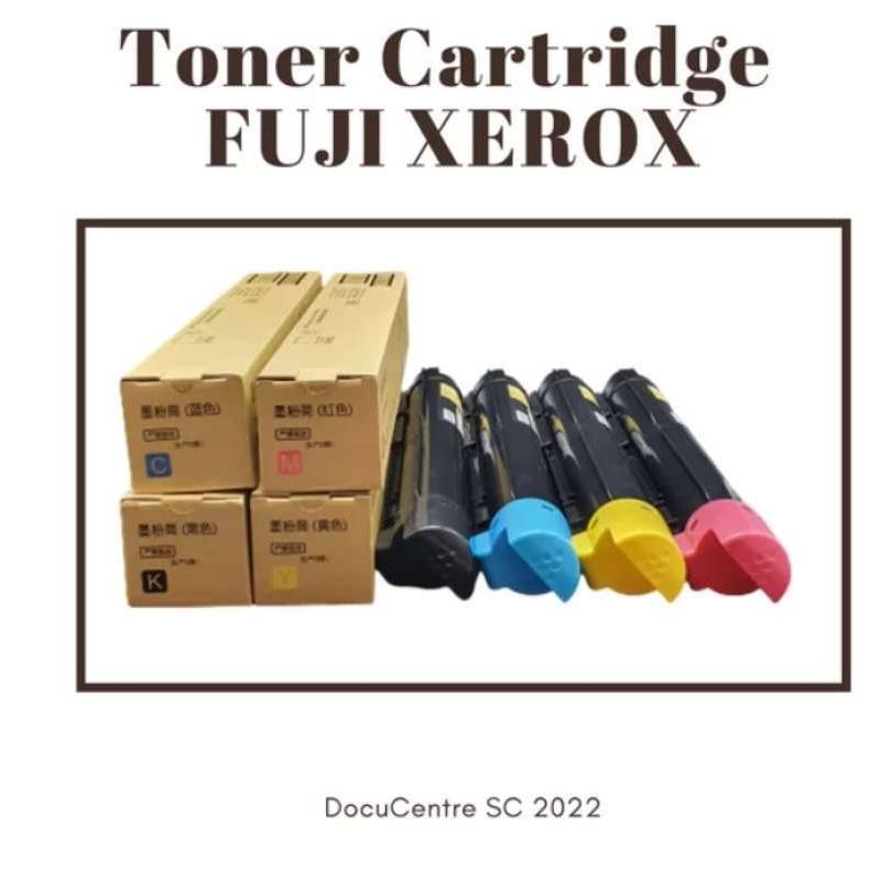 toner cartridge fuji xerox sc2022 sc 2022 ct203023 1 set 4 warna