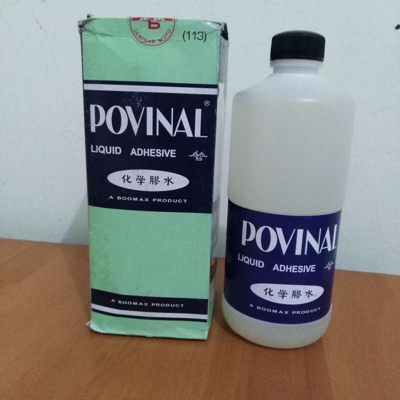 Jual Lem Povinal Lem Kertas Cair Besar 500ml Murah Mei 2021 Blibli