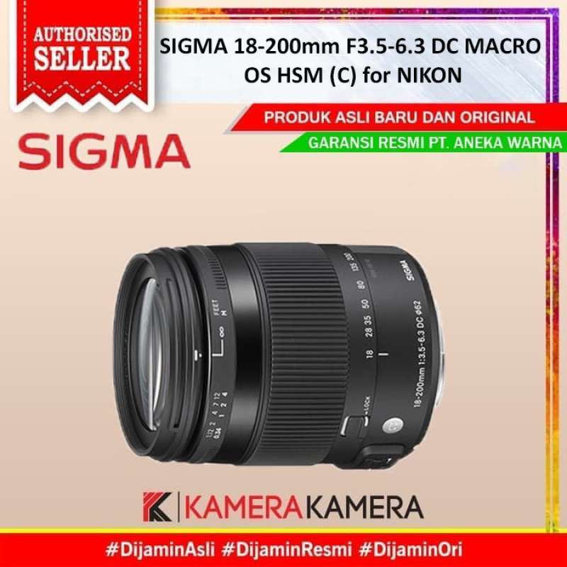 Jual Lensa Sigma 18 0mm F3 5 6 3 Dc Macro Os Hsm C For Nikon Online November Blibli