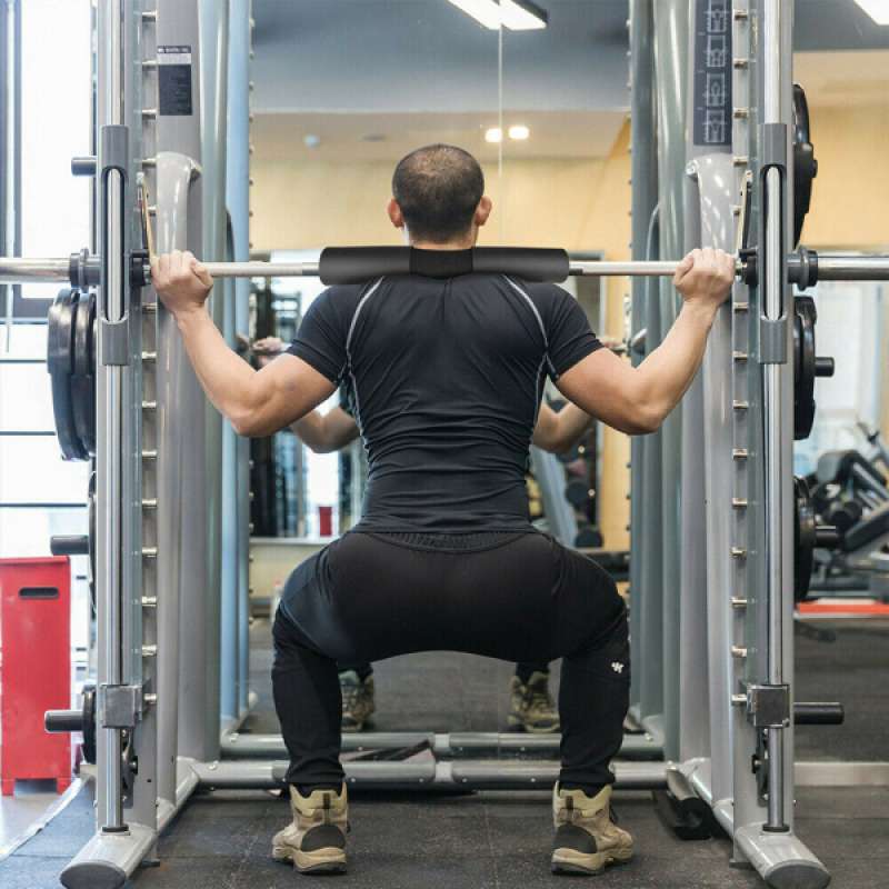 Foam Padded Barbell Bar Gym Weight Lifting Shoulder Support Cover Squat Pad 