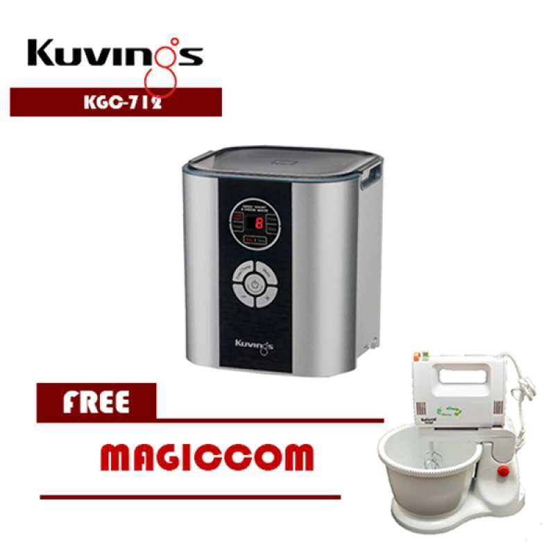 Jual Greek Yogurt Maker Kuvings Kgc-712 Silver Free Mixer Di