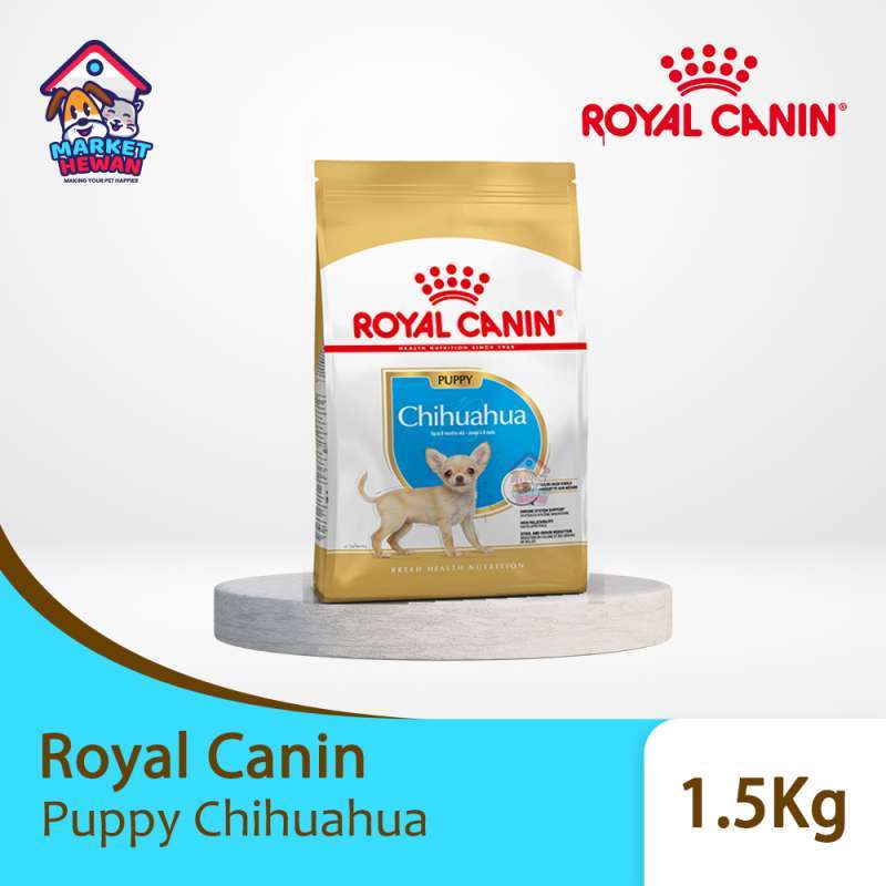 Promo Royal Canin Chihuahua Junior 1.5 Kg Diskon 24 Di Seller Market Hewan Official Store Market Hewan Medan Kota Medan Blibli