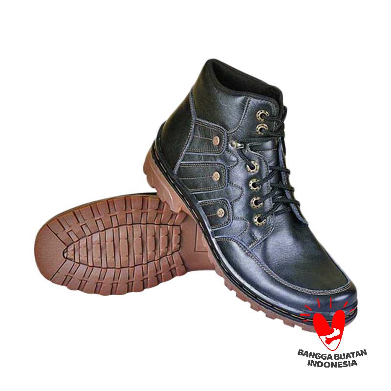 JAVA SEVEN HJD 828 Sepatu Boots Pria