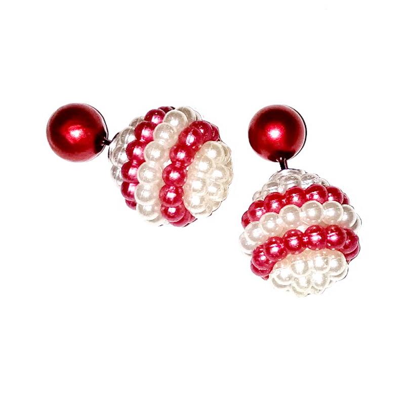 Ulasan Terbaru Anneui EE0068 Anting Candy Double Stud - Red Dan Harganya
